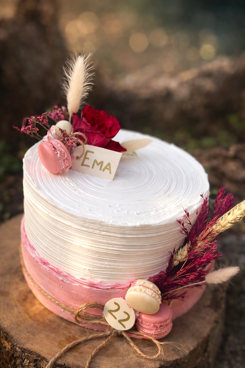 Ljubko in elegantno torta